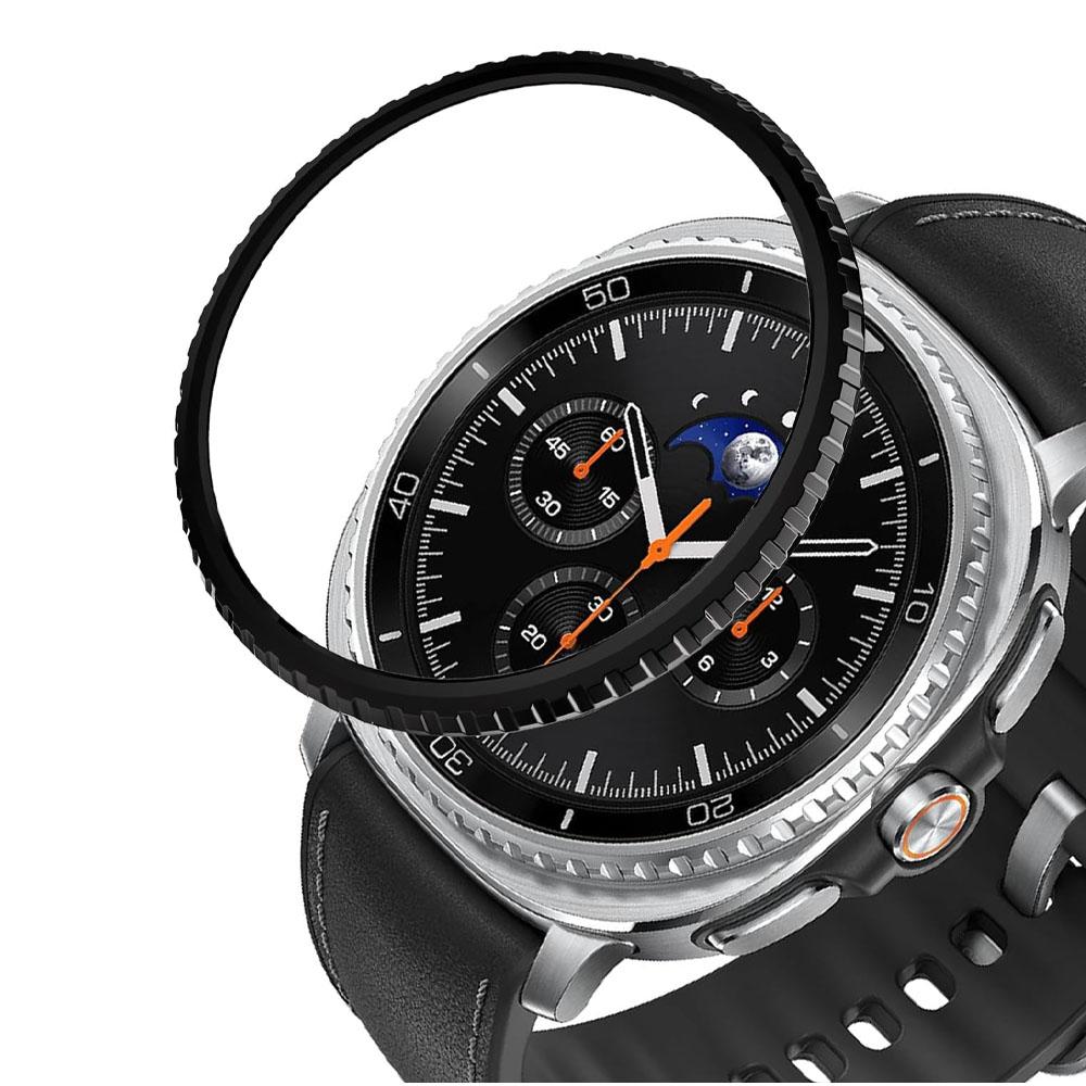 Для Samsung Galaxy Watch 8 classic 46 мм Металлическое кольцо-ободок из нержавеющей стали Защитная крышка-ободок Защитный корпус Galaxy Watch 8 Classic Защитный