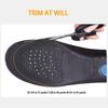 Ортопедические стельки 3D Arch Support с плюшевой тканью - высота 3 см, дышащие и амортизирующие