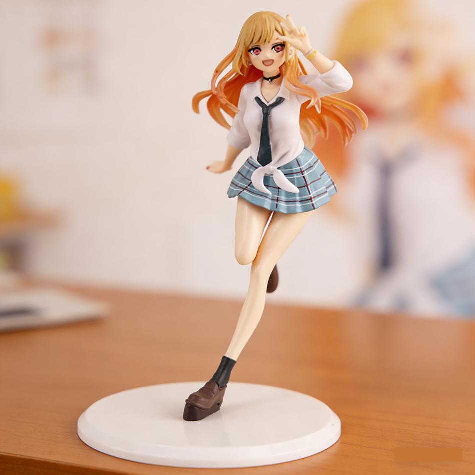 Подарок Новый Аниме Моя одежда для свиданий Китагава Марин Лиз Настольная Милая Школьная форма Модель ПВХ Фигурка Действия Коллекционная Игрушка
