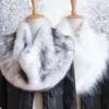1PC Scarf Women Shawl Jackets Collar Neck Warmer Faux Fur Clothes Accessories Soft Fluffy