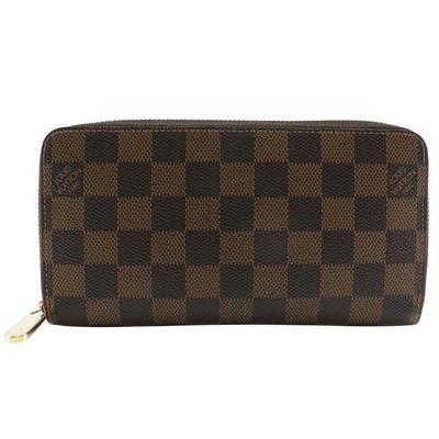 Кошелек Zippy Purse N60015 Коричневый холст Damier унисекс Б/у