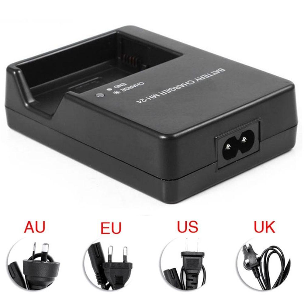 Stable Rechargeable LED Indicator Power Adapter Camera Battery Charger MH-24 Charging Dock