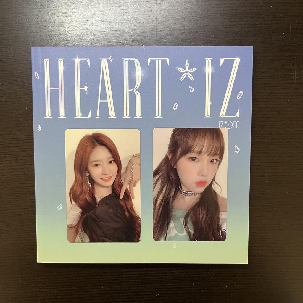 [USED] IZ*ONE HEART*IZ Autographed Album Yuri Edition
