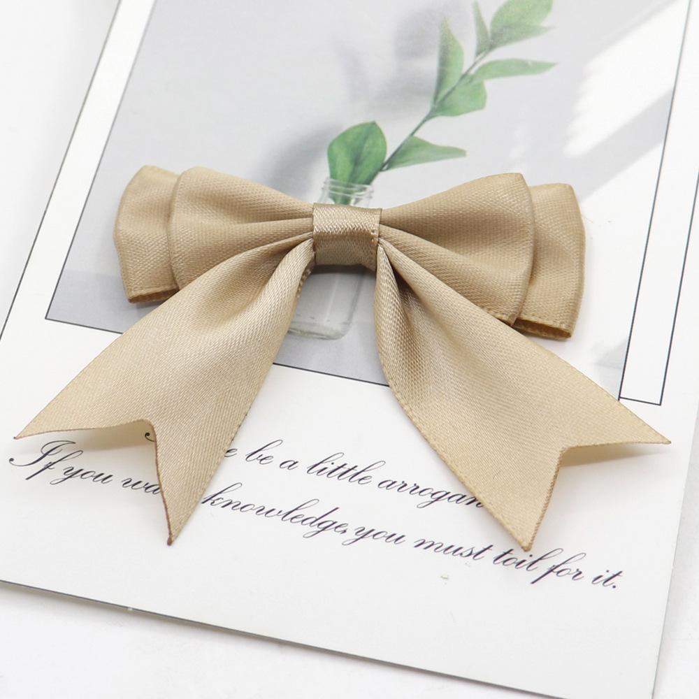 2,5 см полиэстер с двойным ласточкин хвостом бант на талию сделай сам цветок ручной работы