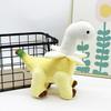 Dinosaur Doll Plush Toy with Banana Symbol of Wealth Good Luck Soft Super-Soft Fabric Doll Year of Horse Doll