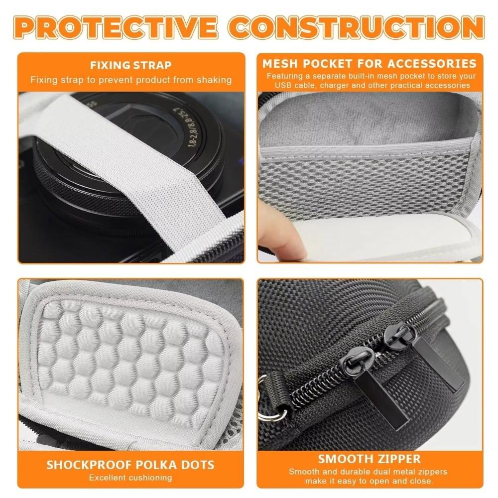 EVA Carrying Hard Bag Hard Shell Protective Storage Case Digital Camera Case  Digital Accessories