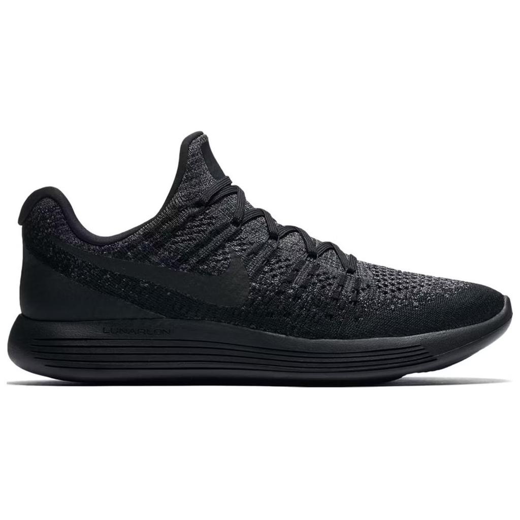 Nike Lunar Epic Low Flyknit 2 Black Dark Grey Men's 863779-004
