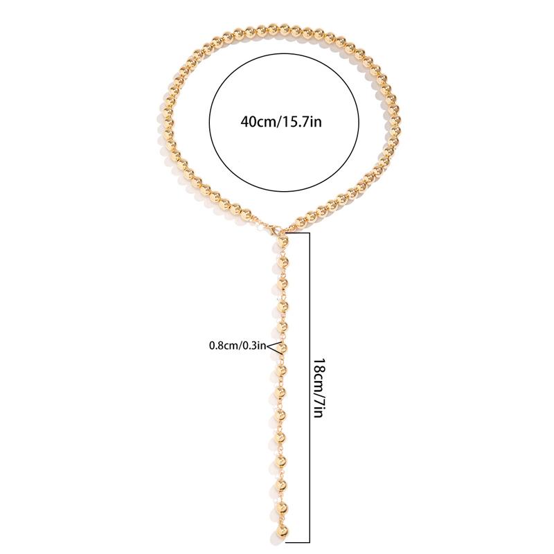 Европейское и американское французское ретро Y-образное ожерелье с воротником из бисера, темпераментное длинное ожерелье с кисточкой из искусственного жемчуга