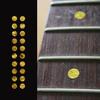 1/4-inch Dot Set (Ochre) Guitar Inlay Sticker 090-14-OC