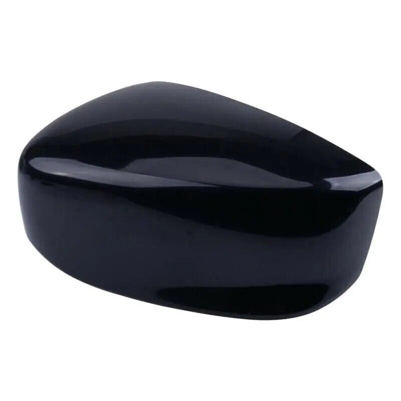 For Honda Accord 2008 2009 2010 2011 2012 Car Replacement Rearview Side Mirror Cover Wing Cap Exterior Door Case Trim Black Auto