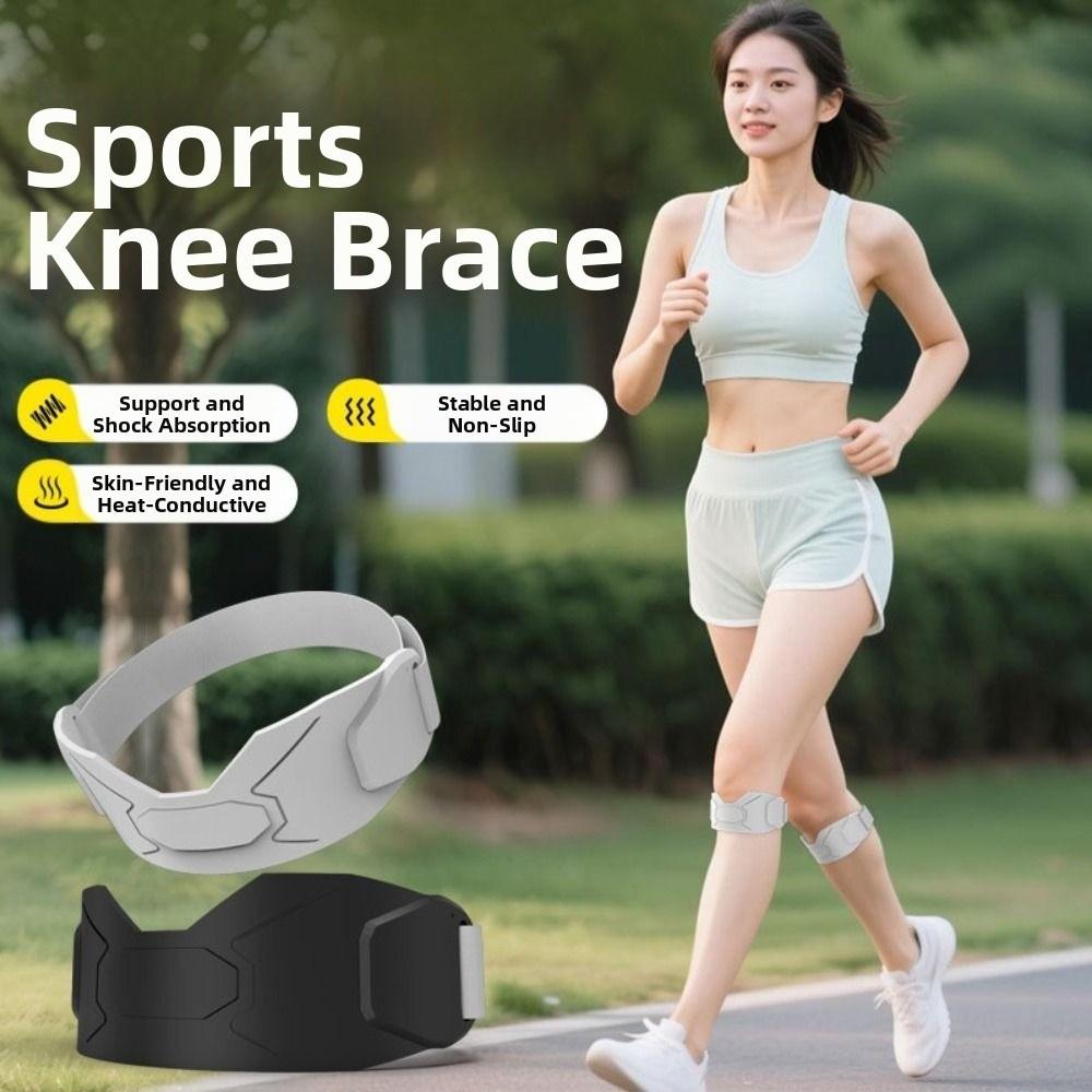 Fixed Protection Patella Tendon Knee Straps Silicone Knee Sports Support Band Running Hiking