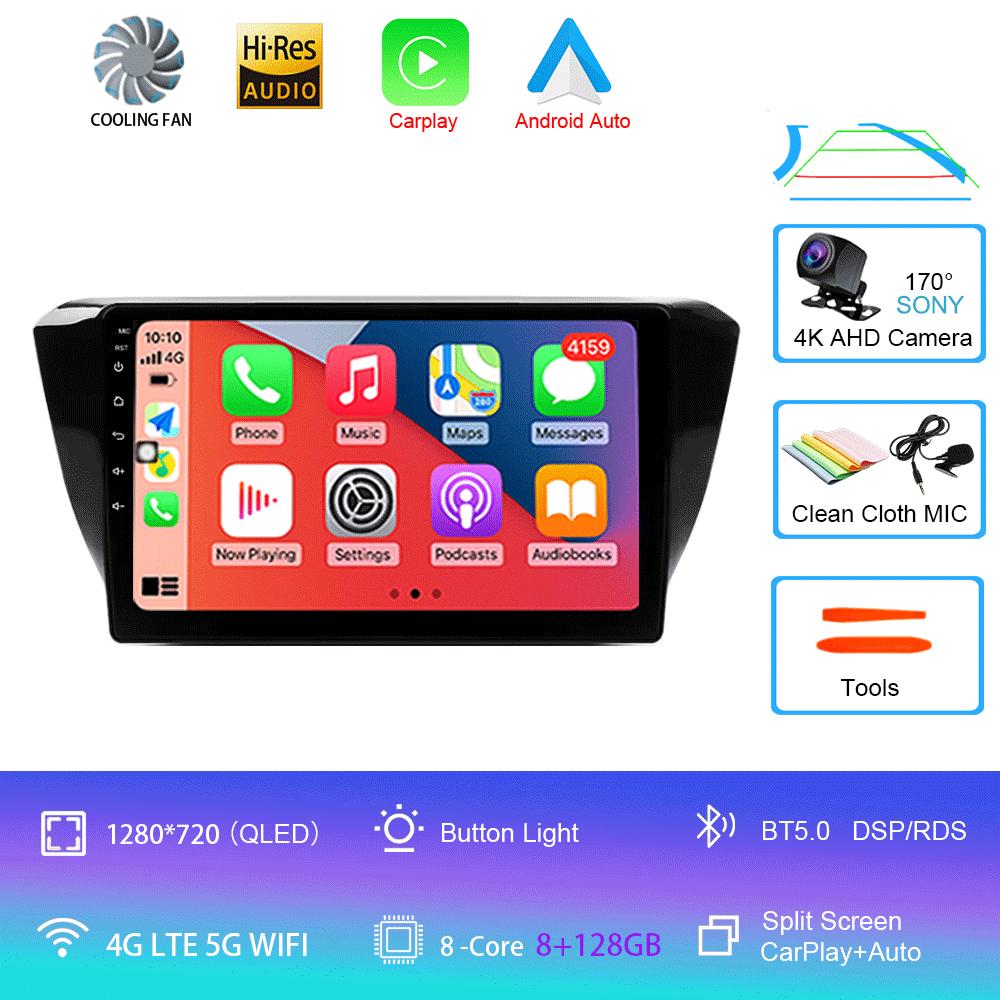 Автомагнитола Android 14 для Skoda Superb 3 2015 - 2019 Мультимедийный видеоплеер Навигационная стереосистема GPS Нет 2din 2 din dvd