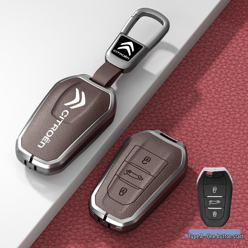 Чехол и пряжка для автомобильного ключа для моделей Citroen C3XR, C4L, Tianyi, C5, C4 Sega, Elysee, C6
