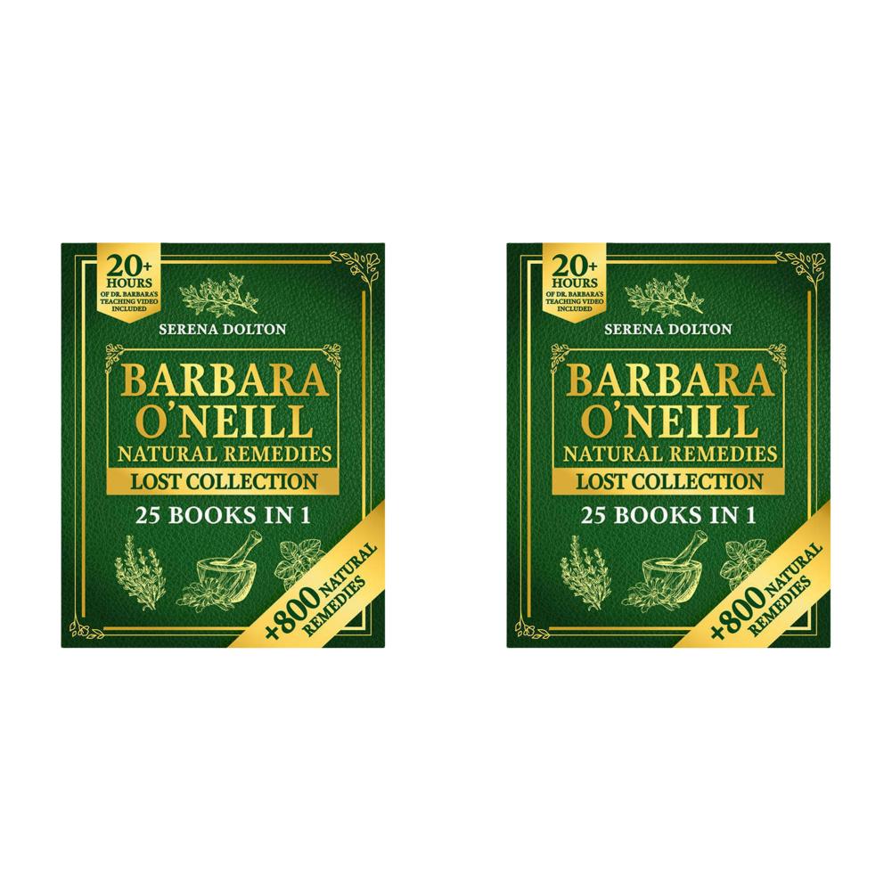 Natural Herbal Remedies Lost Collection English Book for Discover Healthy and Toxic-Free Lifestyle Paperback Colored Inner Pages