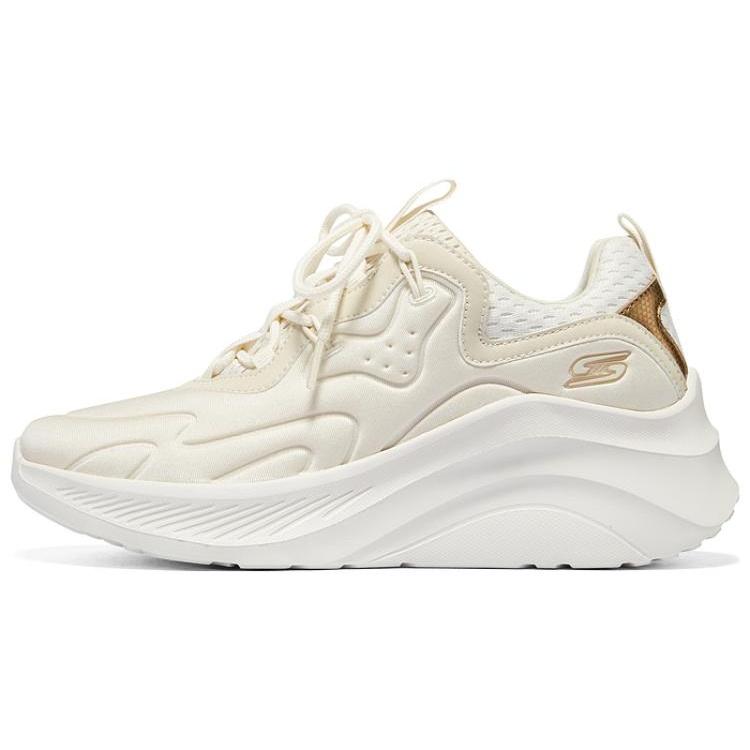 (WMNS) Женские ботинки Skechers Bob's Sport Bobs Chaos Hi 'Кремово-белый' 117513-OFWT