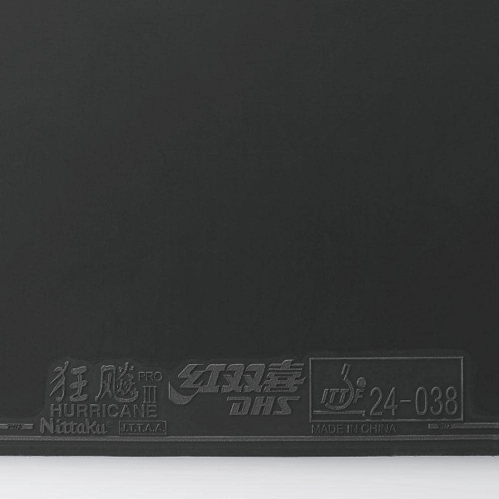 Nittaku Kyohyo Pro 3 Turbo Blue Table Tennis Inner Rubber, Soft, Sticky, Black, Thick, NR-8725 (Speed)