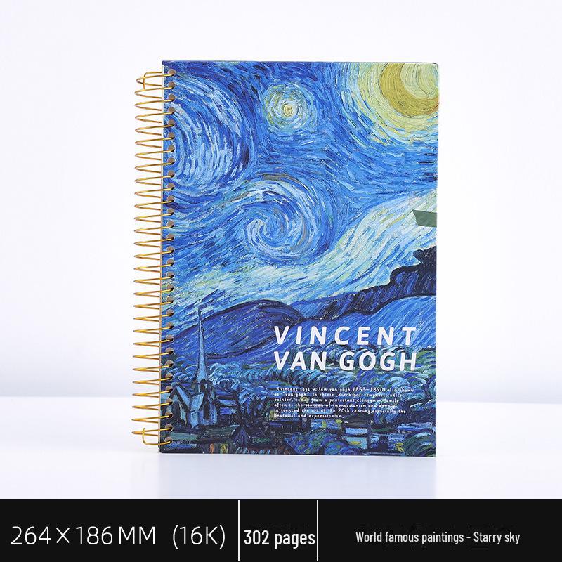 Юй Жэнь 16K толстый большой блокнот для масляной живописи колледжа B5