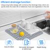 1/2Pcs Silicone Sink Protector Mats Kitchen Multi-functional Water Filter Mats Anti Slip Fast Drying Not Easy To Break or Deform