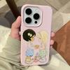 Cartoon P-Precious M-Moments Lichee leather pattern Phone Case For Samsung S26 S25 S24 S23 S22 S21 S20 S10 Plus FE Ultra 4G 5G