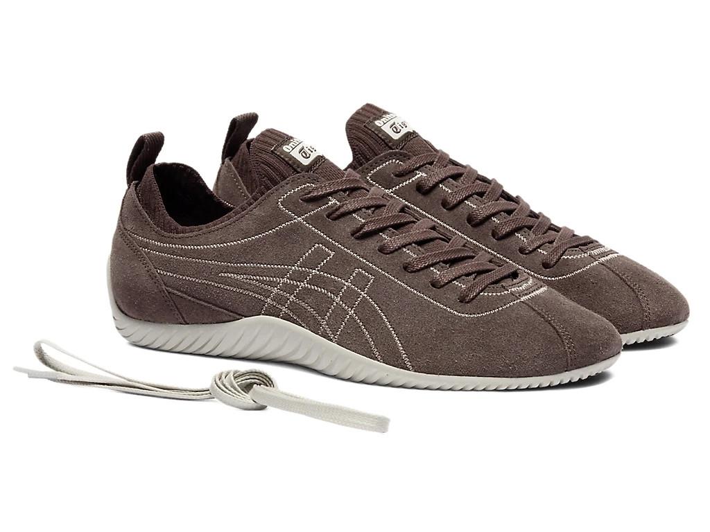 1183C489-201 Onitsuka Tiger Sclaw Licorice Brown Dusty Steppe (Men's)