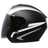 3/4 Helmet Double Lens Half Helmet Electric Car Helmet Men and Women Four Seasons Universal Riding Safety Helmet