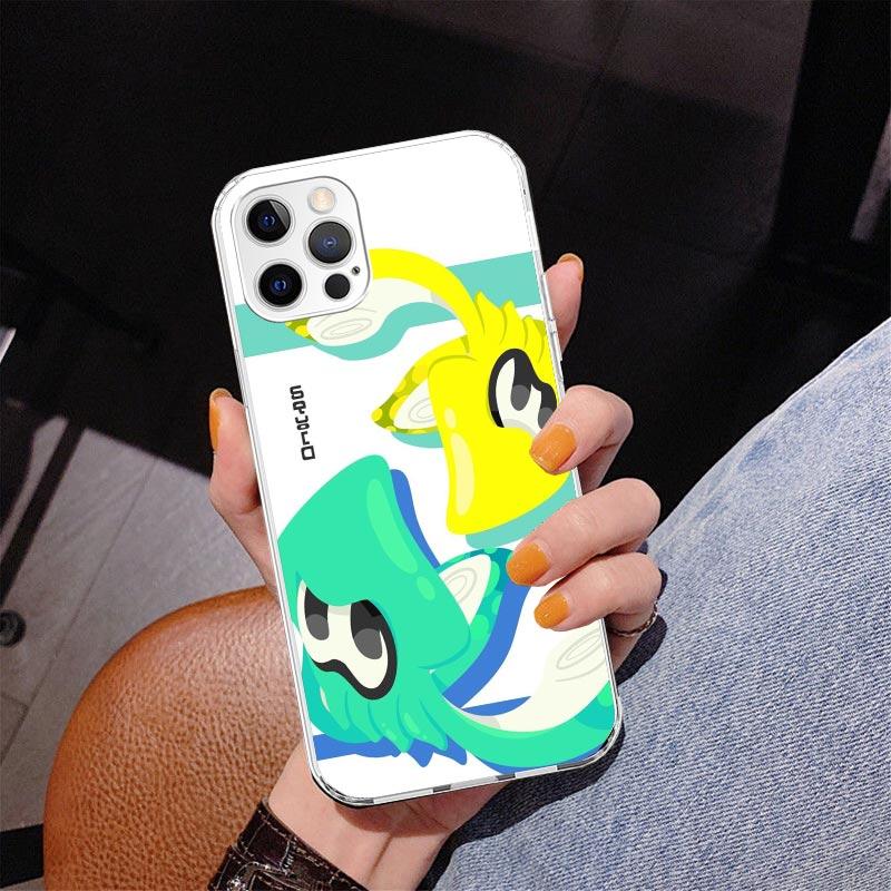 Game S-Splatoons Phone Case For iPhone 13 12 Mini 11 Pro Max XS XR X SE 7 8 Plus 5S 5 6S 6 Gift Print Cover Fundas
