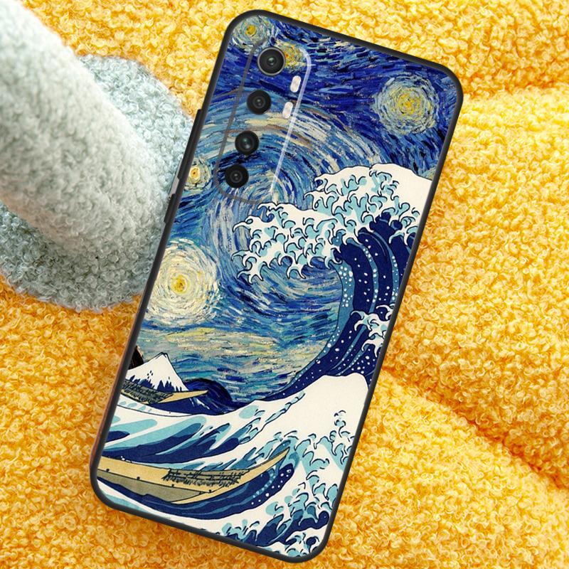 Van Gogh Starry Sky Case For POCO X3 X4 X5 F5 Pro M5s C40 F4 GT F3 Cover For Xiaomi 12T 11T Pro 12 13 Lite 12X