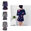 Premium Quality Fashion Women Long Sleeve Bodycon Casual Party Evening Mini Dress