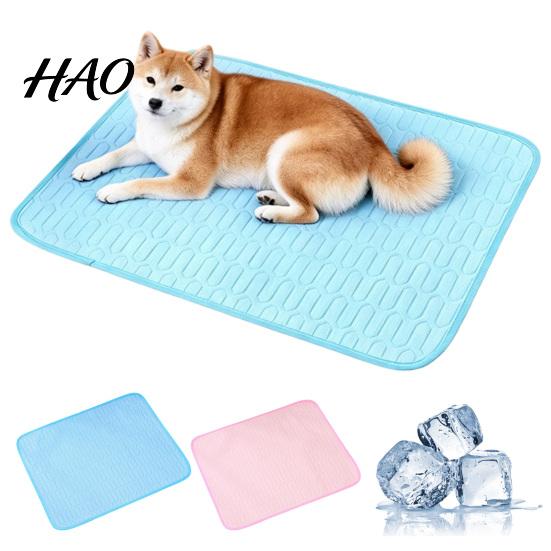 Ice Silk Pet Pad Cooling Mat, Dog Pad, Breathable Washable Durable Bed for Large Dogs Summer And Cats, Floor Sofa Crate Heat Dissipation Mat