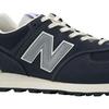 New Balance Pottery X  NB 574 Ретро Повседневная Амортизация Прочные Низкие Кроссовки Унисекс Темно-синий U574BG2