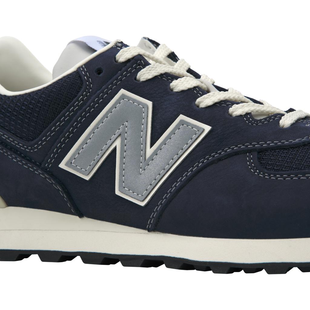 New Balance Pottery X  NB 574 Ретро Повседневная Амортизация Прочные Низкие Кроссовки Унисекс Темно-синий U574BG2