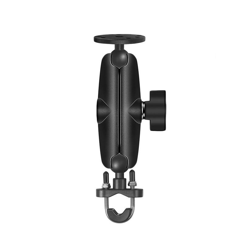 1 Inch Ball Head Combo Mount Holder with Double Socket Arm & Round Square Diamond AMPS Base Adapter for Gopro Camera Car Mount