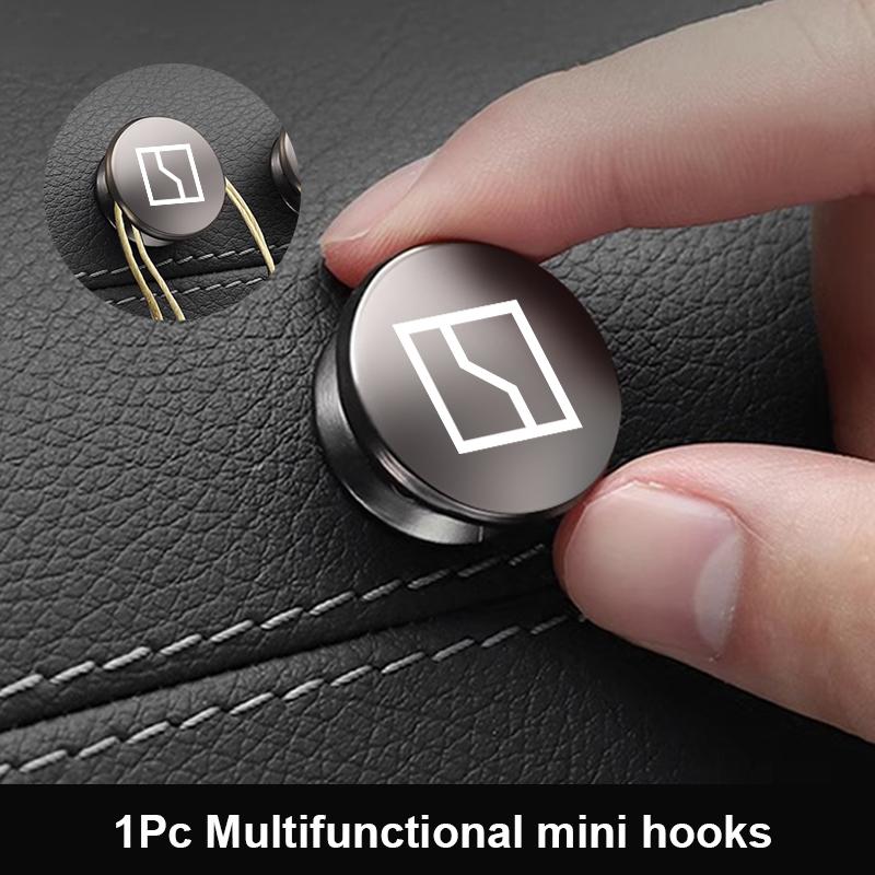 Hidden Circular Car Mini Storage Hook Auto Interior Accessories For Zeekr 001 2021 2022 2023 EV 2021-2023 009 Krypton tnrjc00