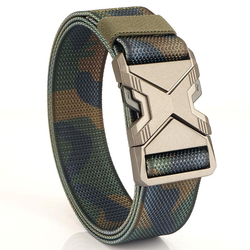 2023 Unisex Tactical Nylon Quick-Dry Belt with Zinc Alloy Buckle