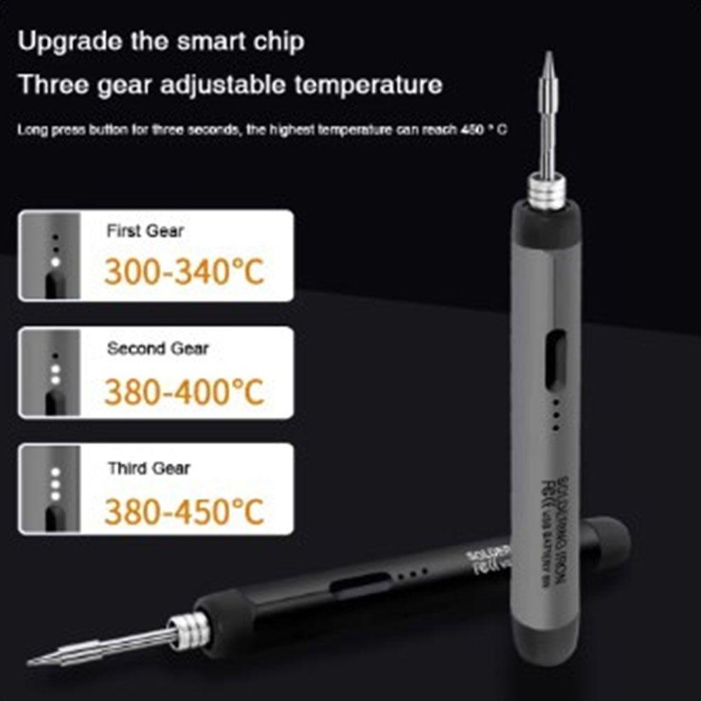 Беспроводной зарядный электрический паяльник набор USB паяльник ручка комплект электронный компонент