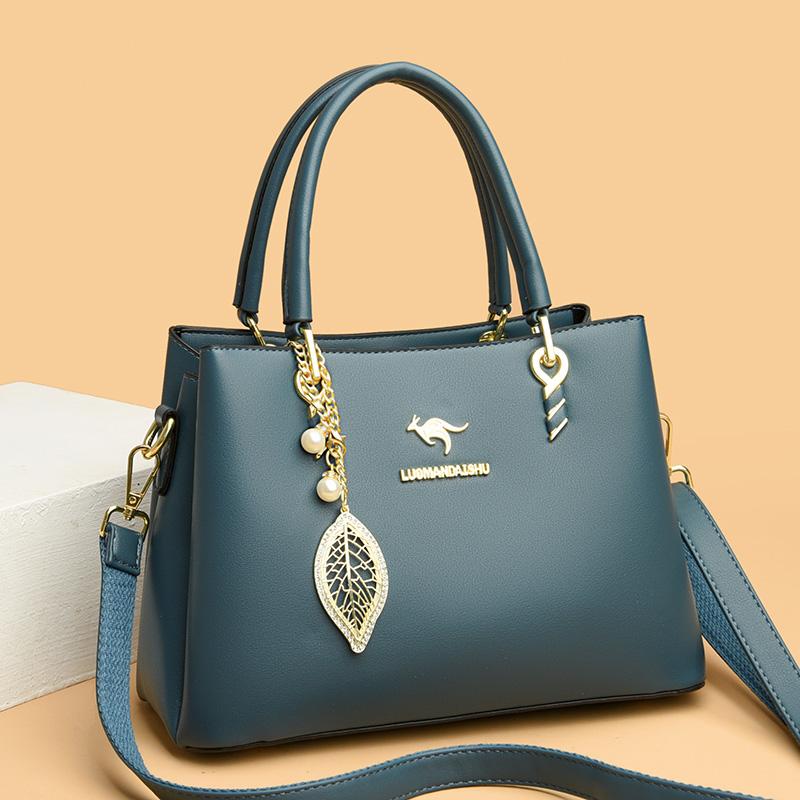 PU Leather Bags for New Ladies of Luxury Large Women's Bag Square Shoulder Bags