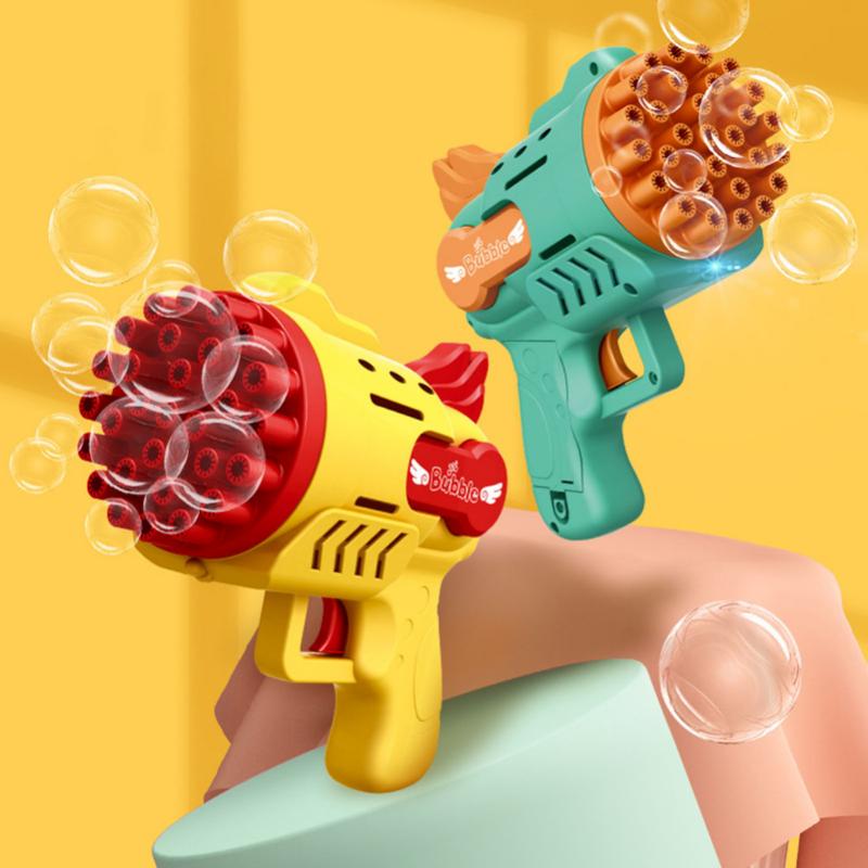 Автоматическая машина для светящихся мыльных пузырей, уличные игрушки для свадебной вечеринки, детский подарок на день рождения, пузырьковый пистолет, детские игрушки, электрические игрушки