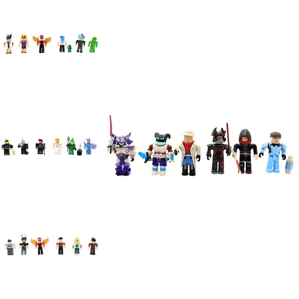 Разнообразная коллекция из 24 фигурок персонажей игр Roblox. Восхитительный подарок для детей