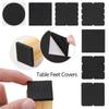 Proof Anti-slip Mat Furniture Leg Pads Table Feet Covers Square Round Rectangle Floor Protectors