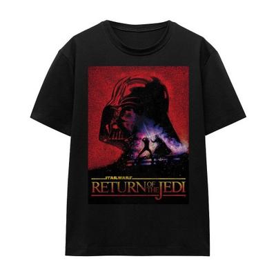 STAR WARS Унисекс Взрослая Блочная Футболка Возвращение Джедая