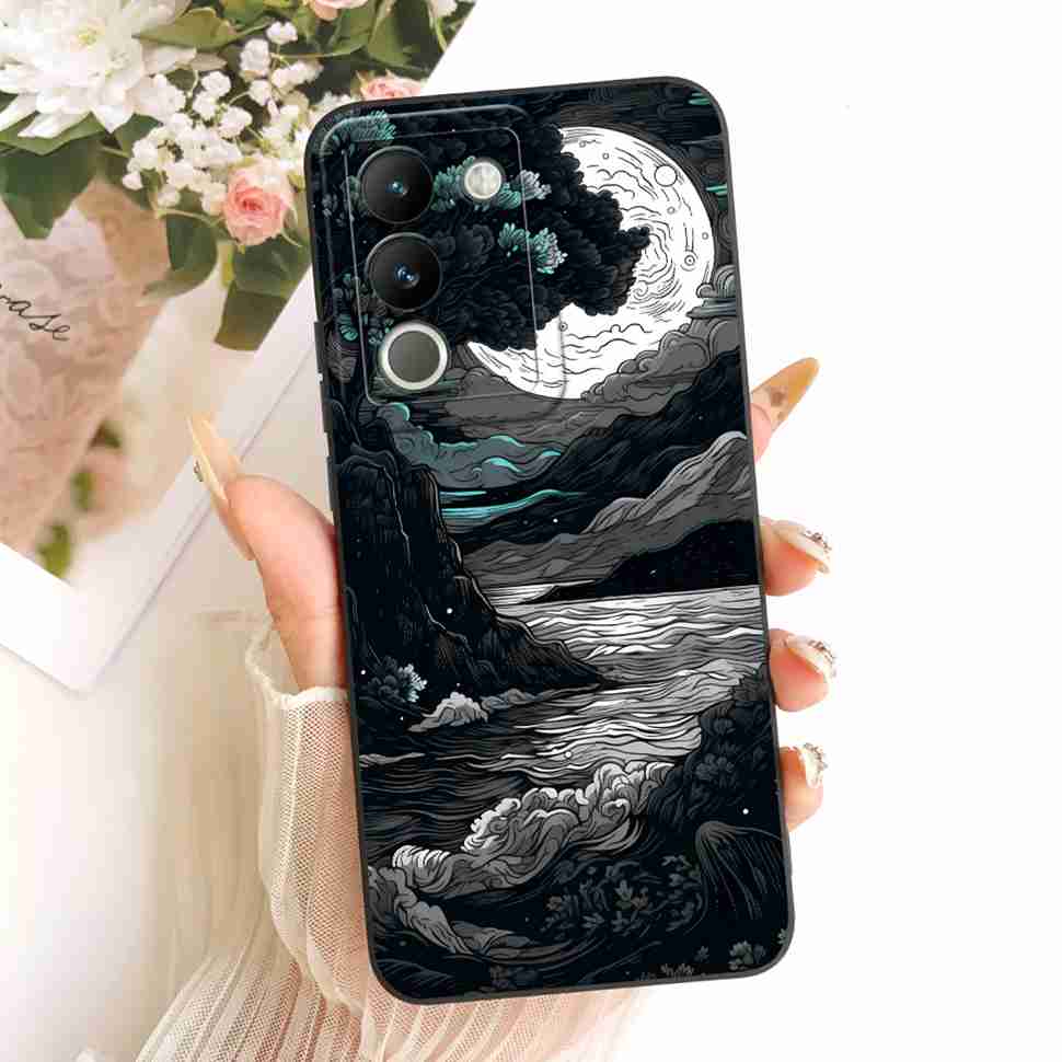 For vivo Y200 5G Case Popular Lovely Design Silicone Back Cover For Vivo y200 Y 200 5G Phone Protection Cases Bumper