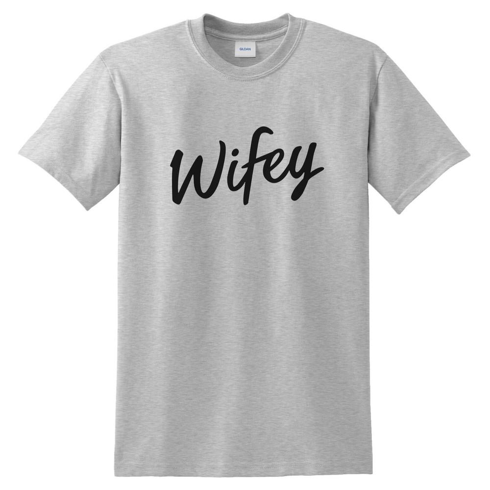 Футболка "Wifey" - Идеальная идея подарка на свадьбу или девичник для будущей жены