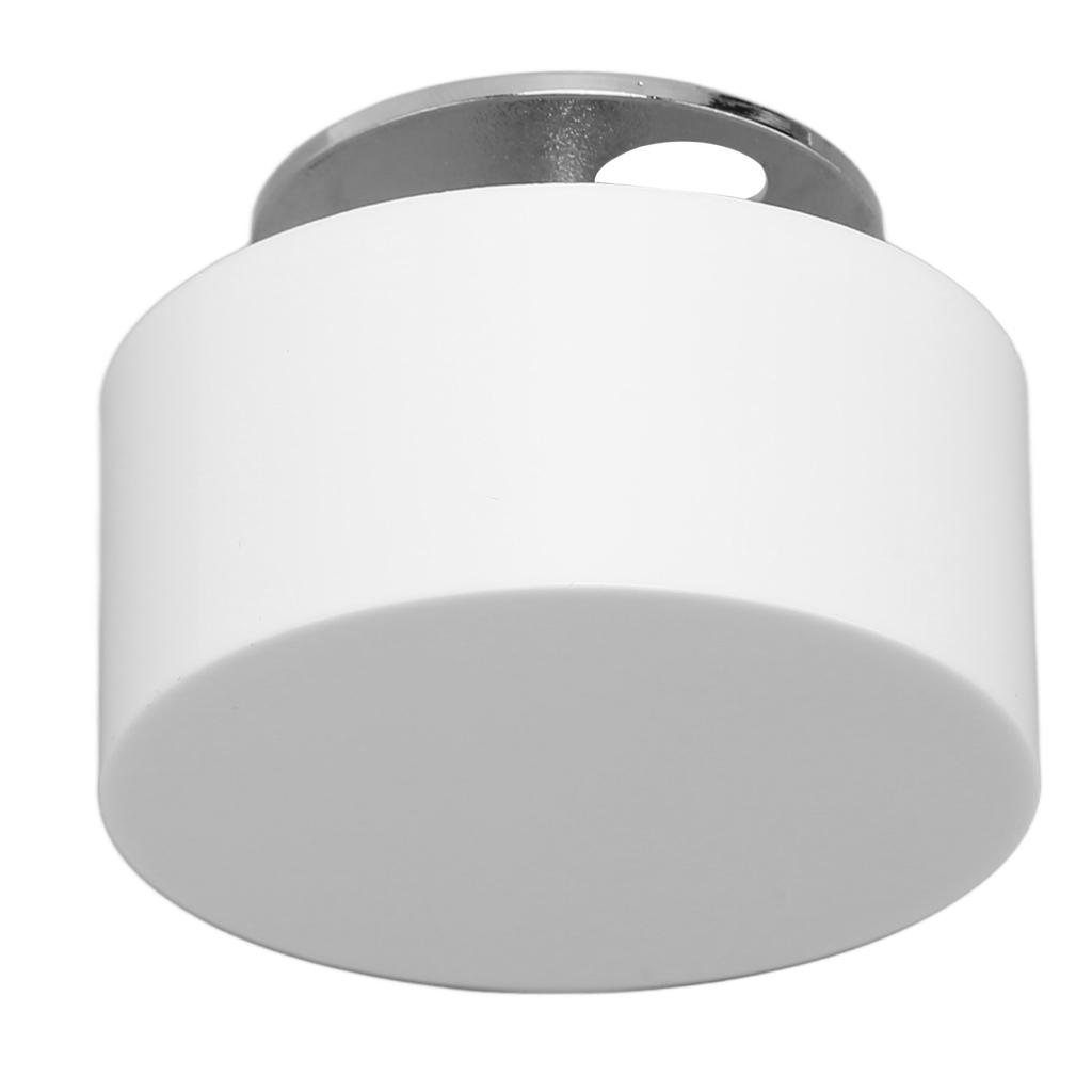 Music Box Round Base 18 Tone Clockwork Round Vintage DIY Hand Made Rotating Music Box Base White