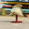 Brass Shiny Napoleonic French Cavalry Helmet Brass Helmet With Free Wooden Stand