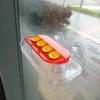 Garden Window Hummingbird Feeder 4 Feeding Ports Strong Suction Cups Hanging Bird Water Drinker Bottle Outdoor Bird Feeder