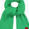 GRAVER [BAG&ACC] Heart Smile Embroidered Bold Muffler_Green