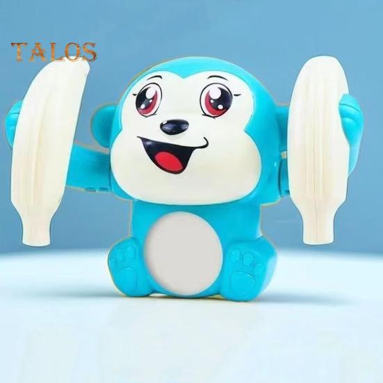 Игрушки для малышей Игрушка для ползания обезьянки Обучающая электрическая игрушка-обезьянка со светящимися звуками Режим голосового управления Интерактивная сенсорная игрушка для