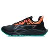 Li Ning Protective Cloud Plus Lightweight Rebound Low-Top Running Shoes Men Sneakers Black Orange AGLR231-4