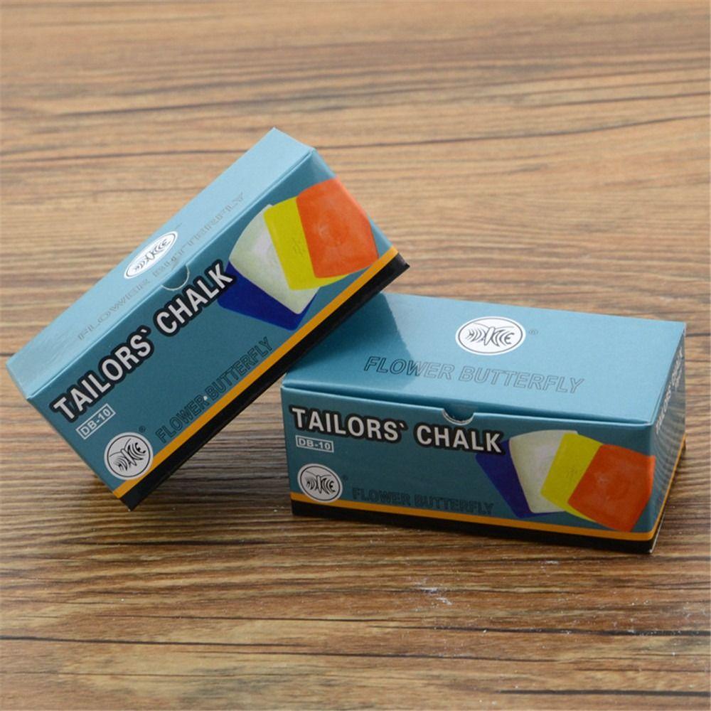 10Pcs Sewing Accessories Patchwork Markers Dressmaker Fabric Chalk Colorful Erasable Tailor Chalk