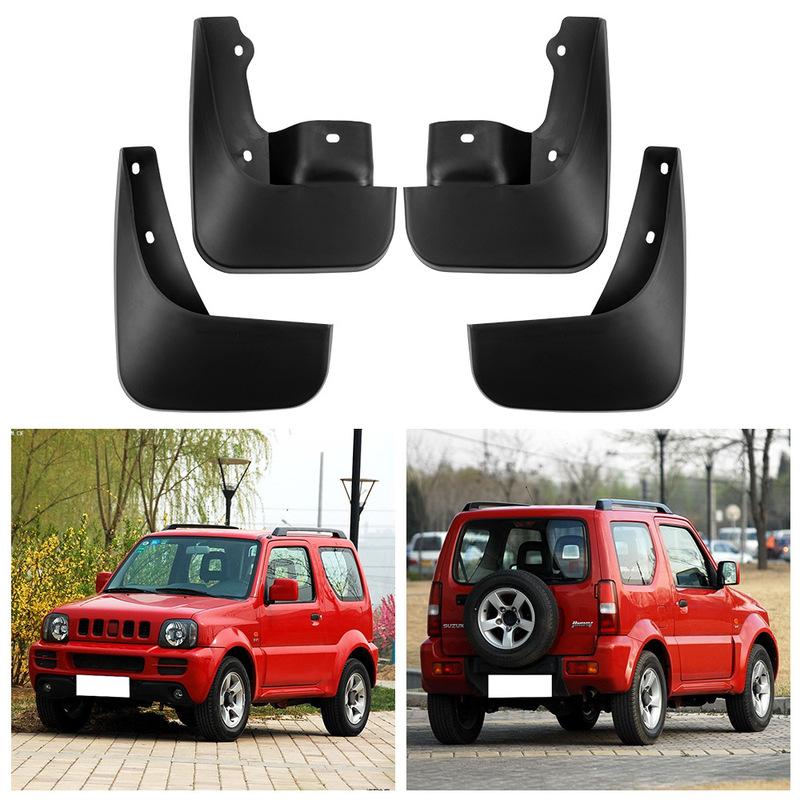 For Suzuki Jimny 2005-2018 car tire mudguard,Mudflaps Front Rear Flares Splash Guards Cover Car Accessorie